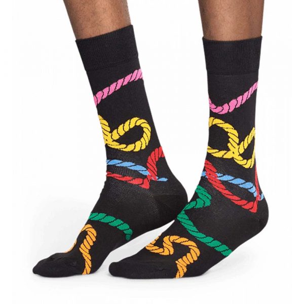 Happy Socks Rope Sok - Zwart Heren & Dames kopen?