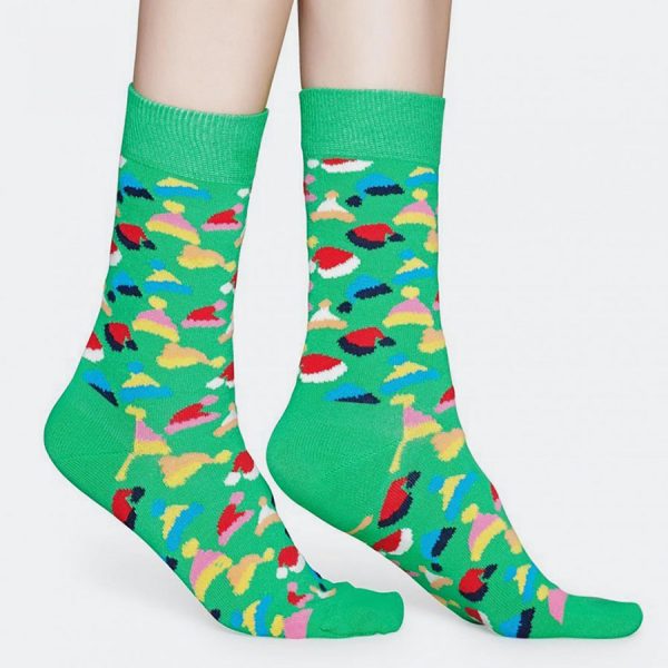 Happy Socks Santa Hat Sok - Groen Heren & Dames kopen?