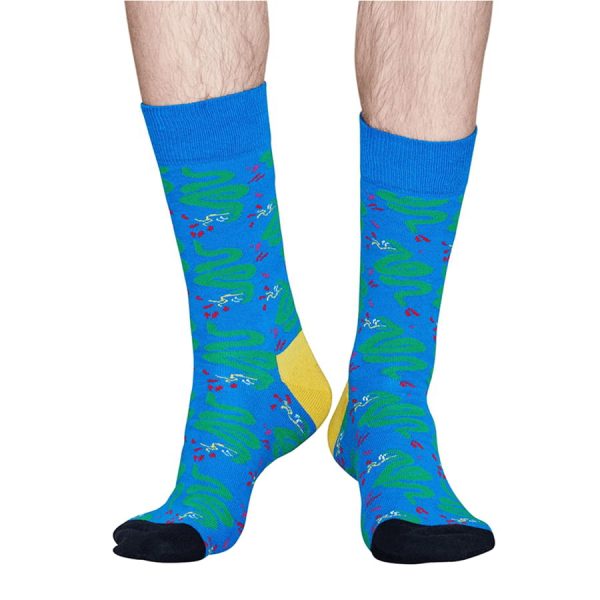 Happy Socks Snake Sok - Blauw Heren & Dames kopen?