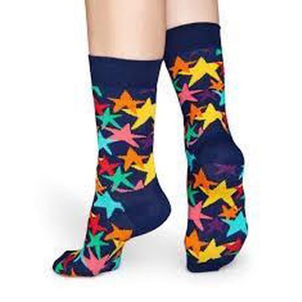 Happy Socks Stars Sok - Donkerblauw Heren & Dames kopen?