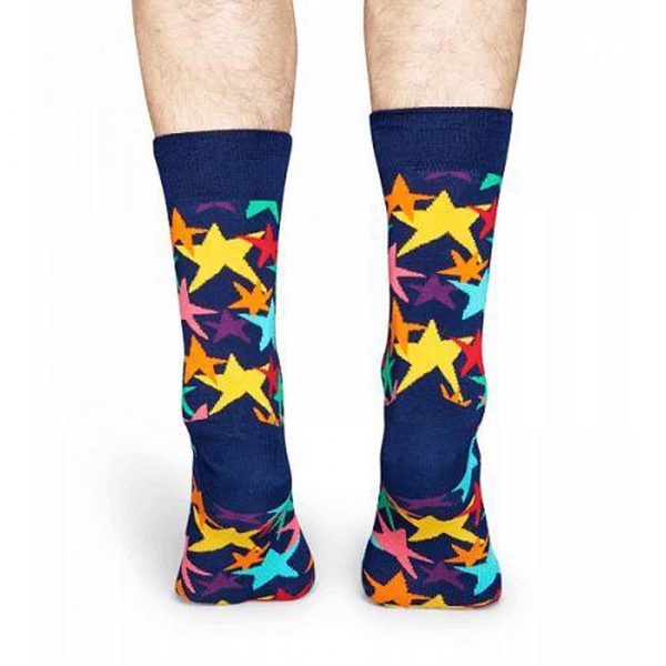 Happy Socks Stars Sok - Donkerblauw Heren & Dames kopen?