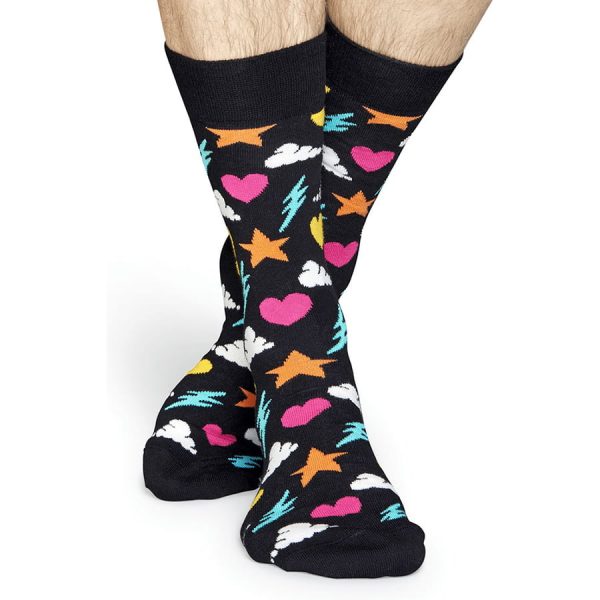 Happy Socks Storm Sok - Zwart Heren & Dames kopen?