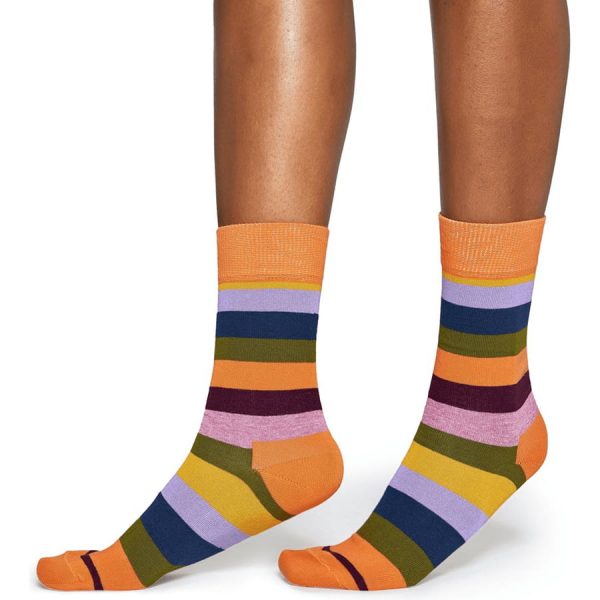 Happy Socks Stripe Sok - Oranje Heren & Dames kopen?