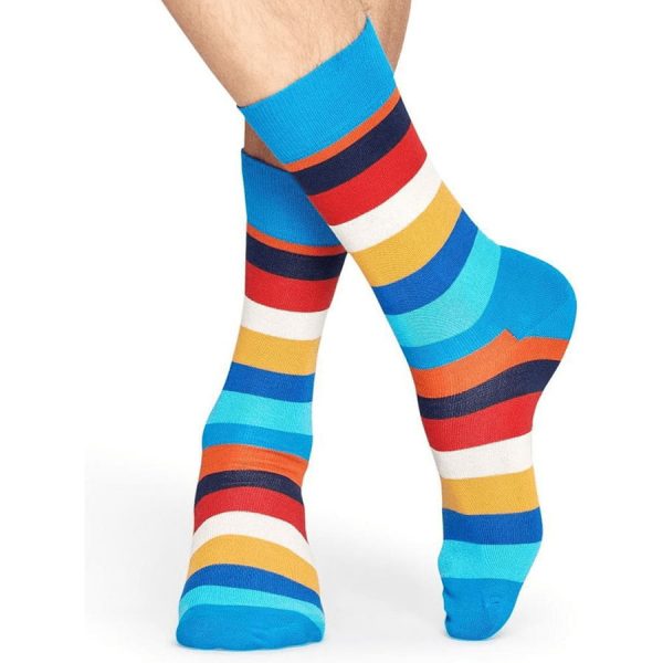 Happy Socks Stripe Sok - Blauw Heren & Dames kopen?