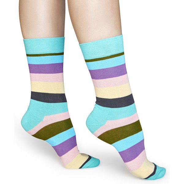 Happy Socks Stripe Sok - Lichtblauw Heren & Dames kopen?