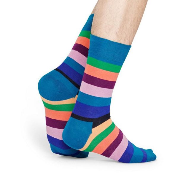 Happy Socks Stripe Sok - Donkerblauw Heren & Dames kopen?