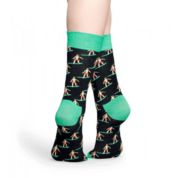 Happy Socks Surfer Sok - Zwart Heren & Dames kopen?