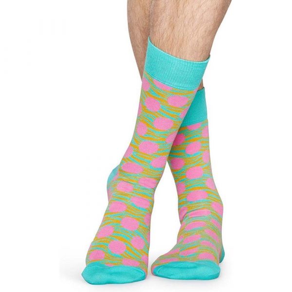 Happy Socks Tiger Dot Sok - Lichtblauw Heren & Dames kopen?