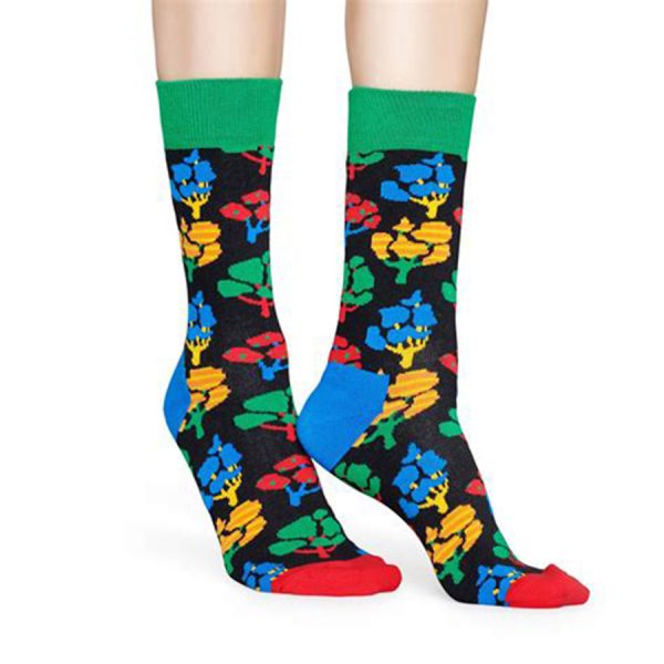 Happy Socks Tree Sok - Zwart Heren & Dames kopen?