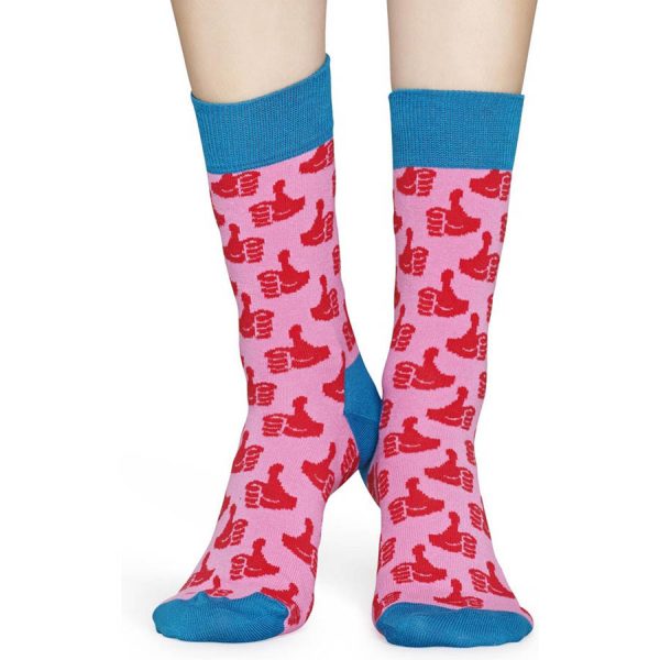 Happy Socks Thumbs Up Sok - Roze Heren & Dames kopen?