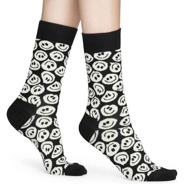 Happy Socks Twisted Smile Sok - Zwart Heren & Dames kopen?