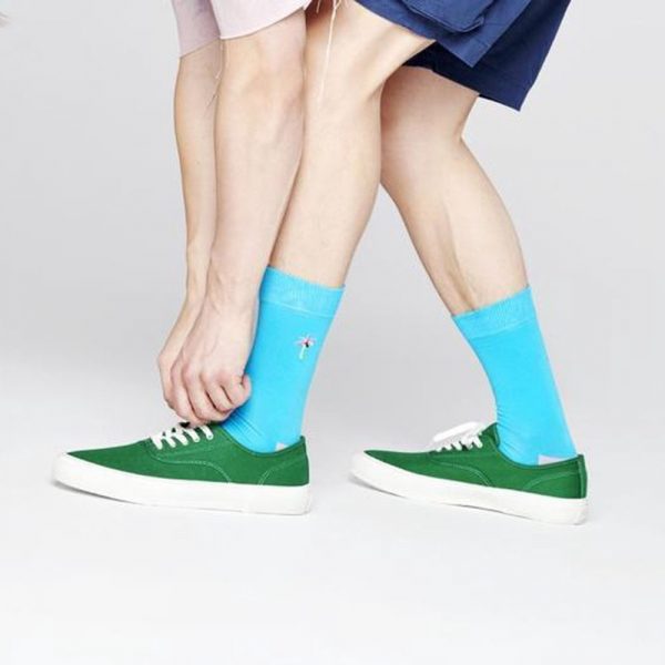 Happy Socks Embroidery Palm Sok Heren+Dames kopen?