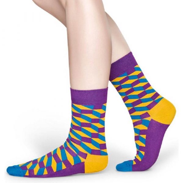 Happy Socks Filled Optic Sok Heren+Dames kopen?