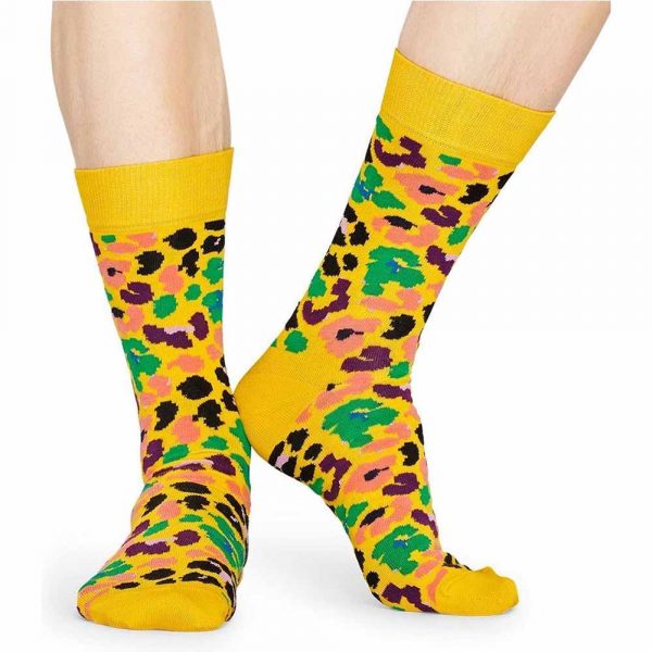 Happy Socks Multi Leopard Sok Heren+Dames kopen?