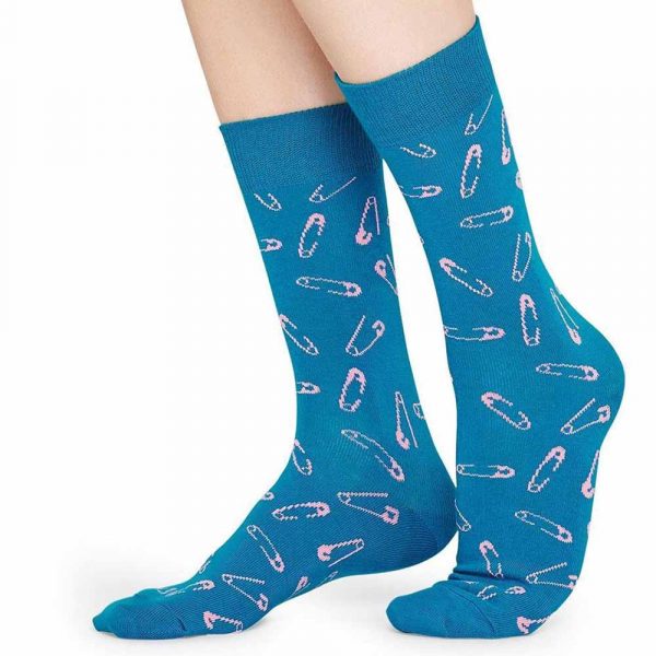 Happy Socks Pins Sok Blauw Heren+Dames kopen?