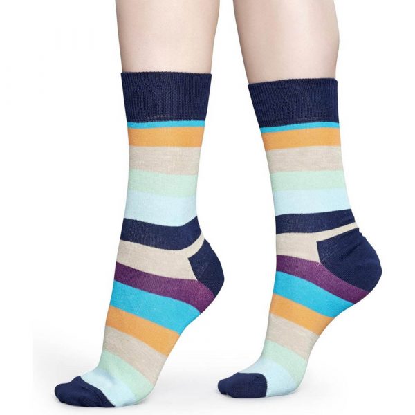 Happy Socks Stripe Sok Grijs Heren+Dames kopen?