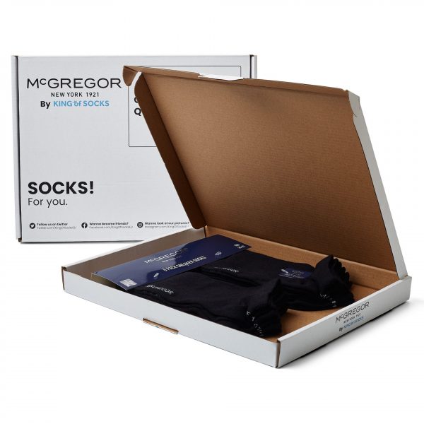 McGregor Sneaker Sok Zwart/Wit 6-pack Heren & Dames kopen?