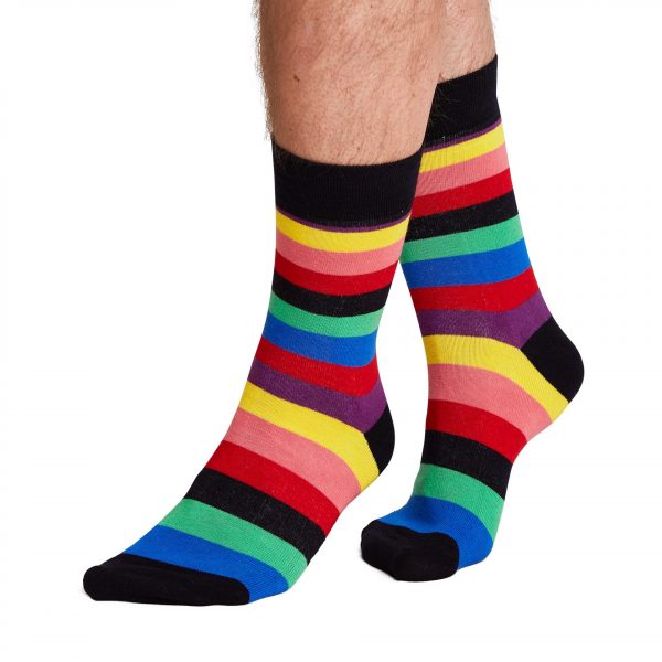 McGregor Stripe multi Sok Zwart Heren & Dames King of Socks