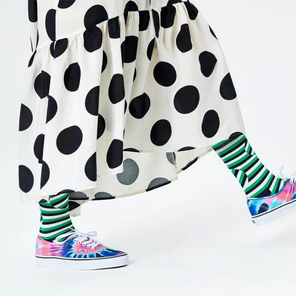 Happy Socks Jumbo Dot Stripe Groen Heren kopen?