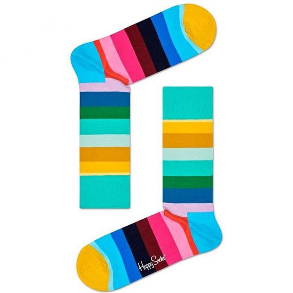 Happy Socks Stripe Pastel Dames | Morgen bezorgd! NU 6,95